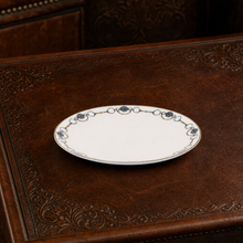 Amarillo Concho Pattern Bone China Round Bread Plate