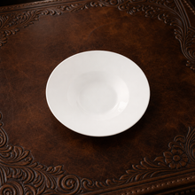 Amarillo Concho Pattern Bone China Round Cereal / Dip Bowl