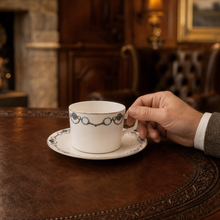 Amarillo Concho Pattern Bone China Cup and Saucer