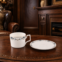 Amarillo Concho Pattern Bone China Cup and Saucer