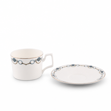 Amarillo Concho Pattern Bone China Cup and Saucer