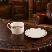 Amarillo Concho Pattern Bone China Cup and Saucer