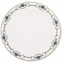 Amarillo Concho Pattern Bone China Round Charger Plate