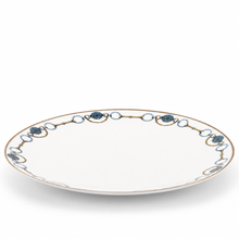 Amarillo Concho Pattern Bone China Round Charger Plate