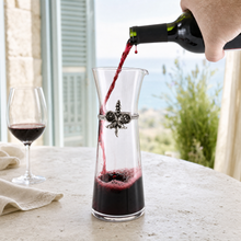 Fleur De Lis Wine Carafe