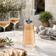 Fleur De Lis Wine Carafe
