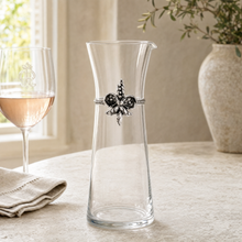 Fleur De Lis Wine Carafe
