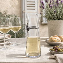 Fleur De Lis Wine Carafe