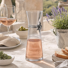 Fleur De Lis Wine Carafe