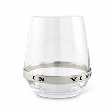 In Vino Veritas Stemless Red Wine Glass