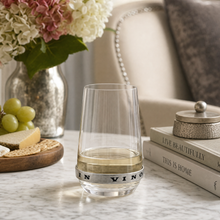 In Vino Veritas Stemless White Wine Glass