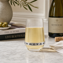 In Vino Veritas Stemless White Wine Glass