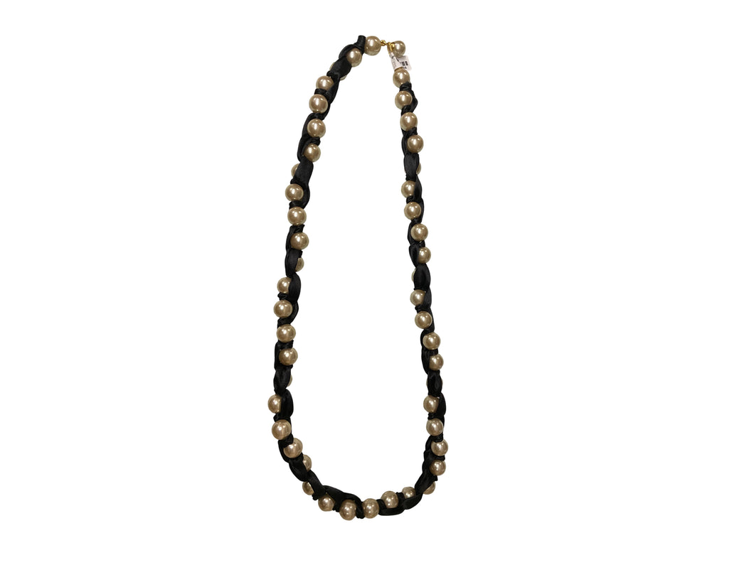 Ribbon Macrame and Big Stone-RIB