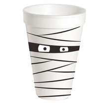10 (20oz) ASSORTED CUPS FOAM-HALLOWEEN