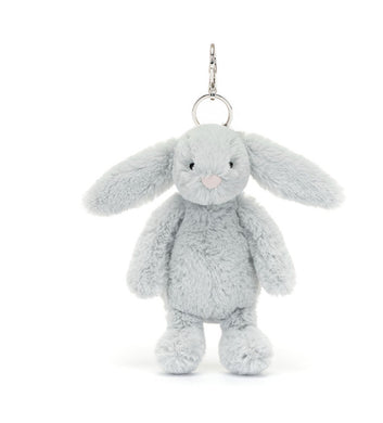 Bashful Silver Bunny Bag Charm