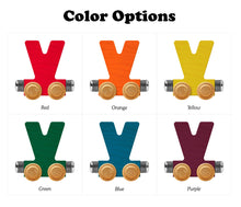 Bright Color Name Train