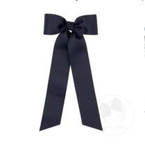 Matte Satin Bow w/tails