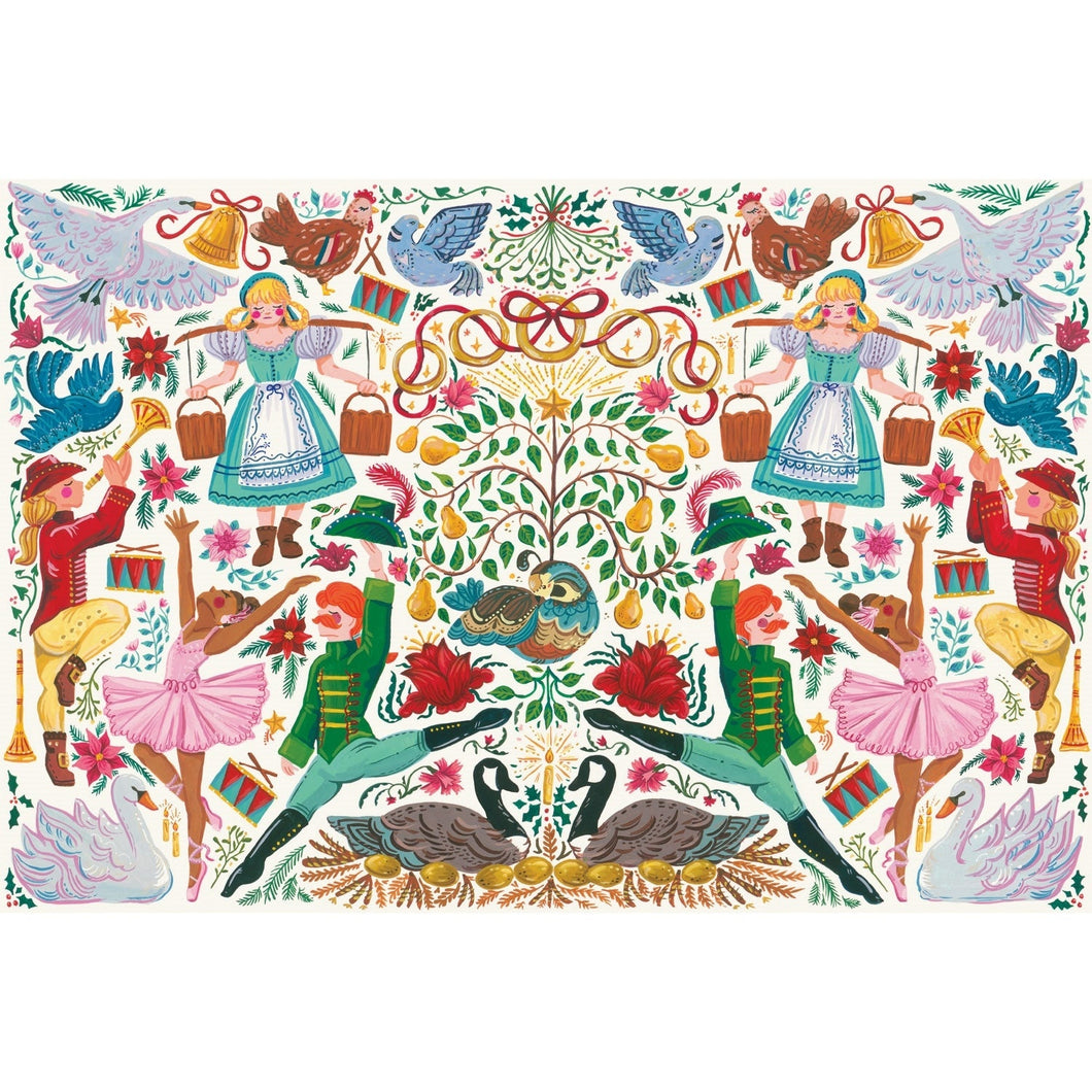 12 Days of Christmas Placemat-KP1313
