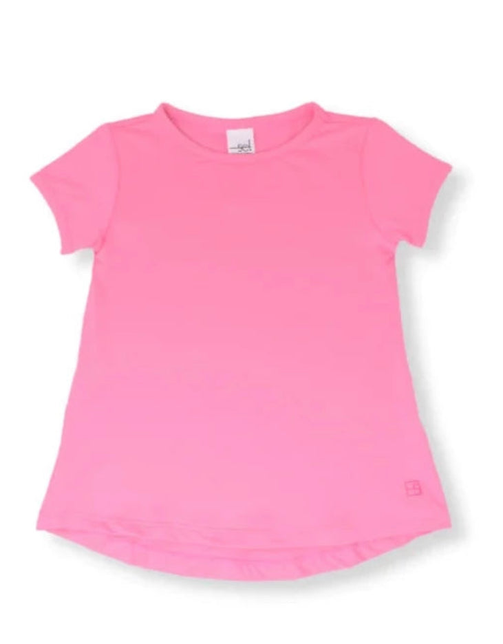 Bridget Basic T Pink Solid-9-10