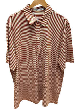 Range Polo Burnt Orange/White-XXL