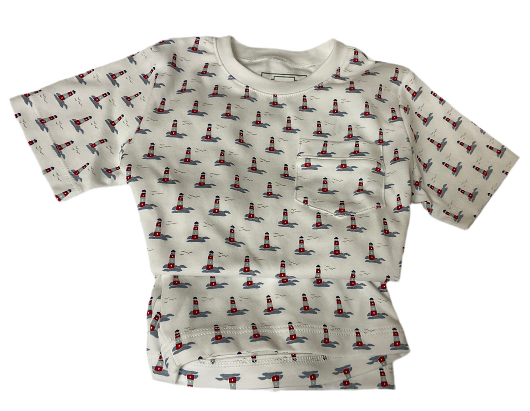 Boys Pajamas Lighthouse Point-charles set : 3T