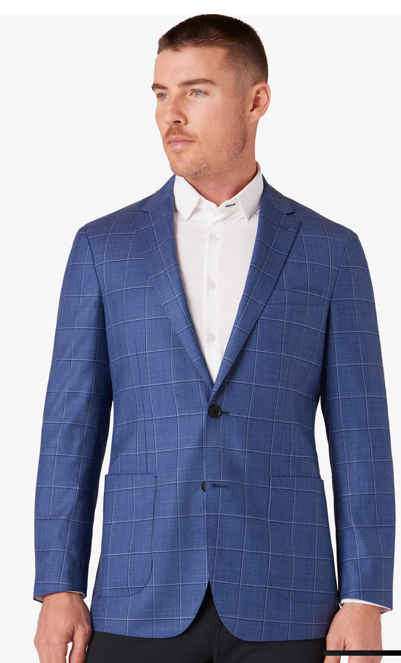 Lavelle Blazer True Blue Windowpane