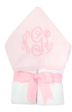 Seersucker Gingham Everykid Hooded Towel