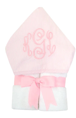 Seersucker Gingham Everykid Hooded Towel