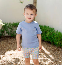 Walker Boys' Short Set - Harvest Gingham