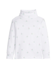 Printed Turtleneck - Tulips