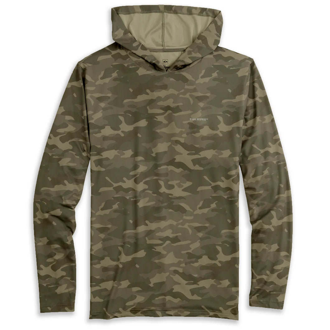 Resolve Performance Hoodie-Old School Camo : XL