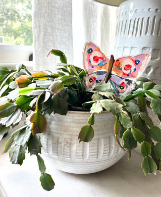 Butterfly Acrylic Plant Stick