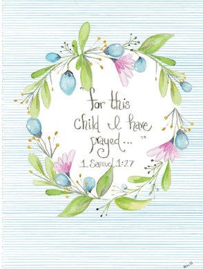 1 Samuel 1:27 Card-WB488