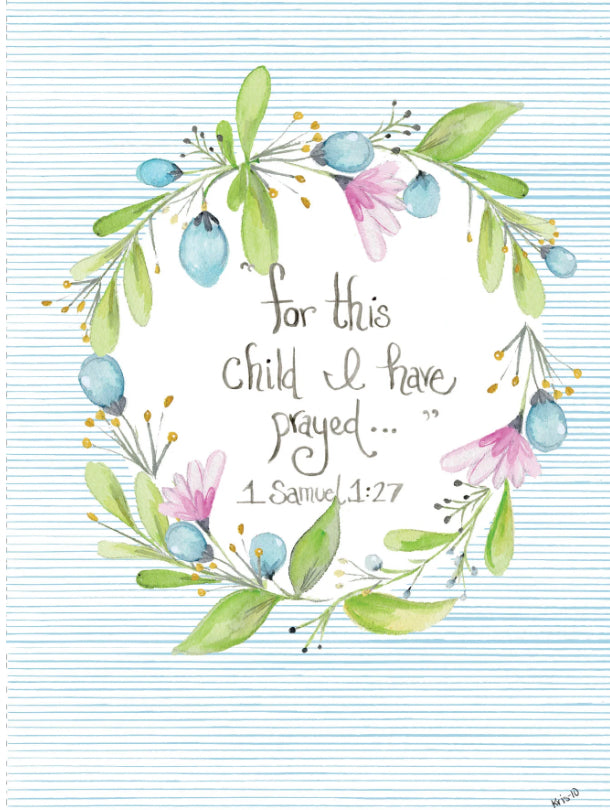 1 Samuel 1:27 Card-WB488