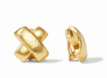 Catalina X Clip on Gold Earring-CP070G00 : clip