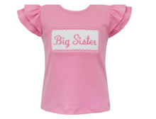 Pink Stripe Girl’s Shorts and Big Sister Shirt