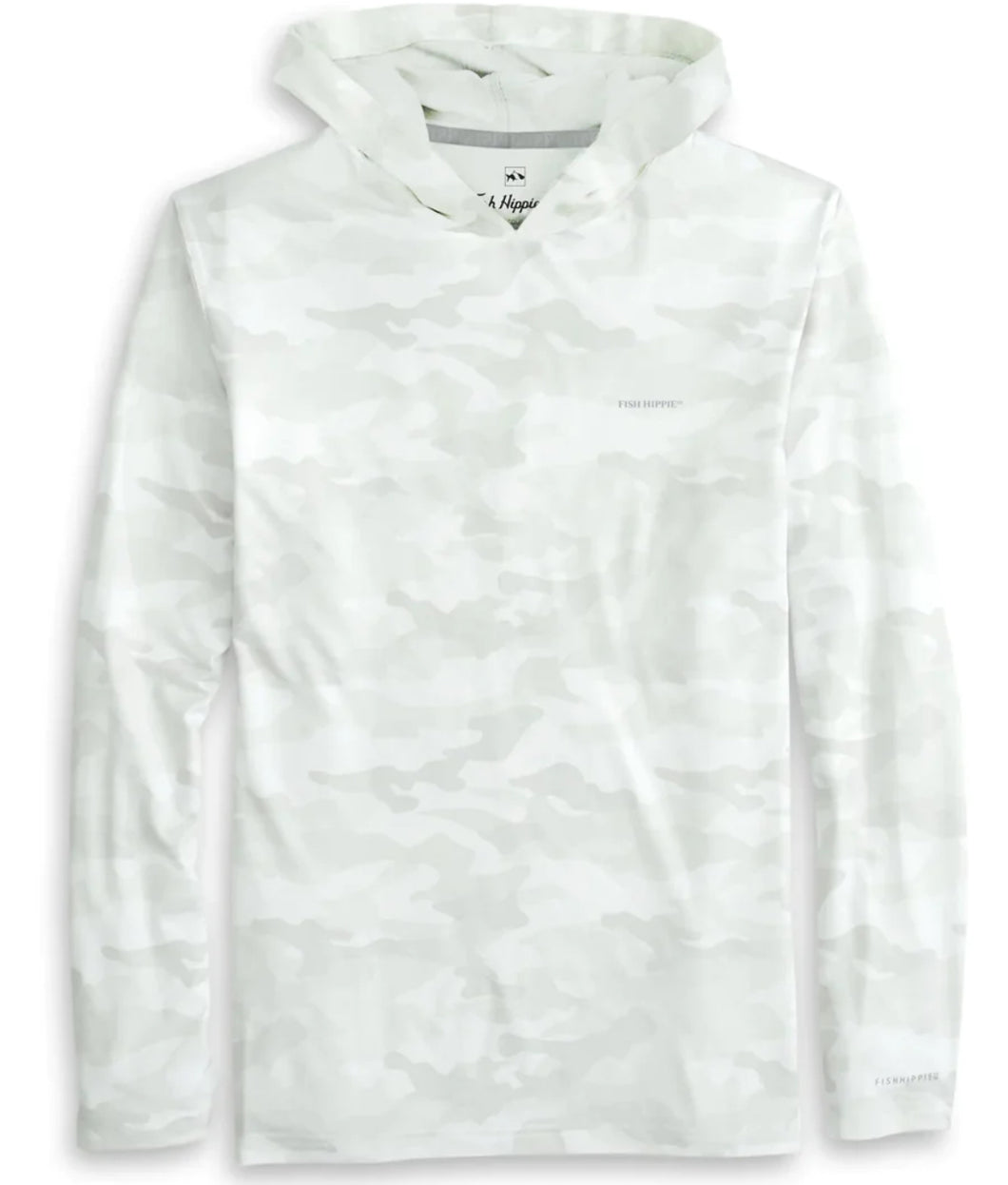 Resolve Performance Hoodie-White Camo : XL