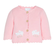 Crochet Sweater Pink Bunny