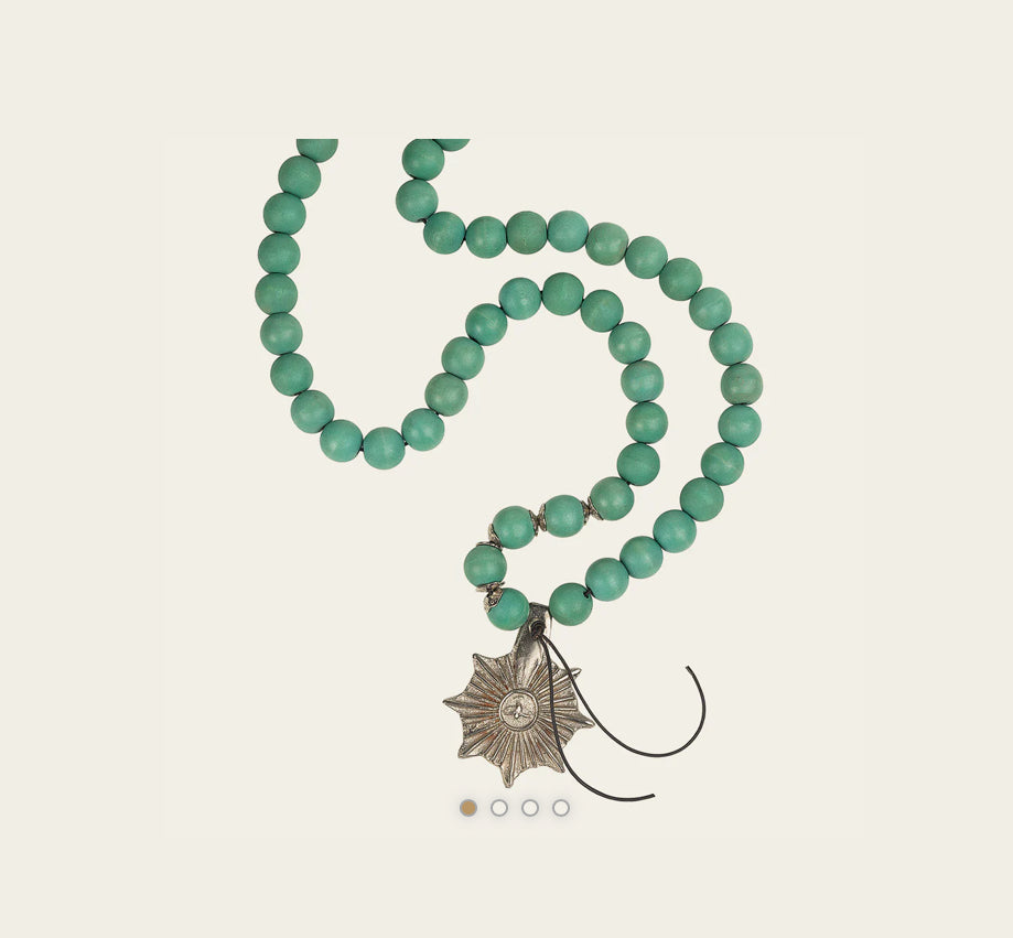 Blue Peace Blessing Beads