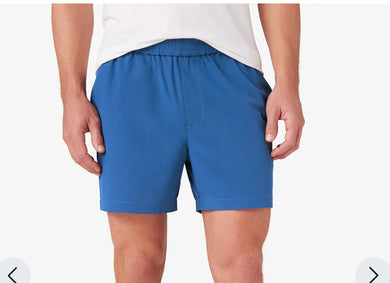 Helmsman Pull on Short Poseidon Solid Blue