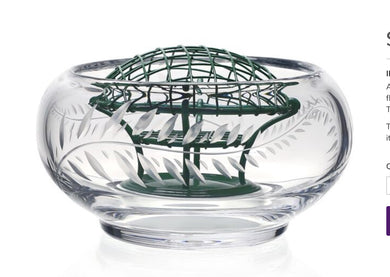 Jasmine 7.5” Rose Bowl with wire