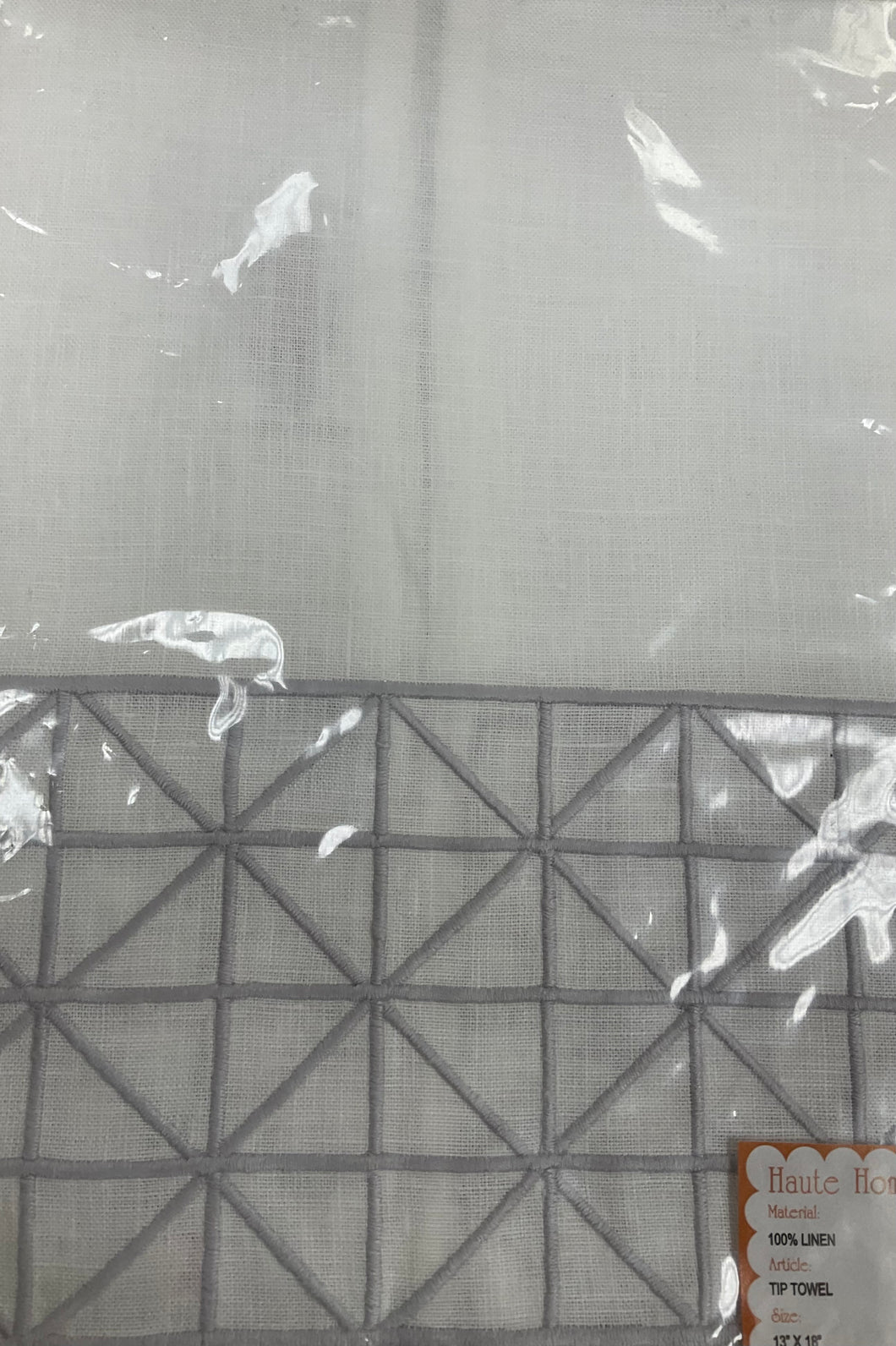 Gray Web Tip Towel-Web TT