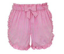 Pink Stripe Girl’s Shorts and Big Sister Shirt