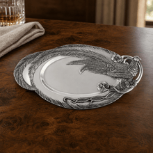 Pheasant Feather Oblong Tray