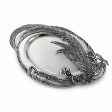 Pheasant Feather Oblong Tray