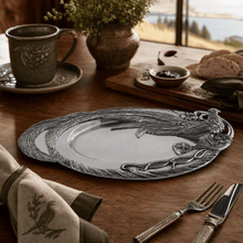 Pheasant Feather Oblong Tray