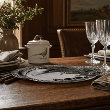 Pheasant Feather Oblong Tray