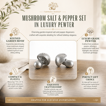Mushroom Salt & Pepper Set