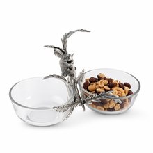 Rabbit / Carrot Double Dish Condiment Server