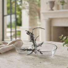 Rabbit / Carrot Double Dish Condiment Server